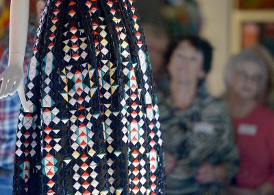 National Museums Scotland (NMS) workshop, looking at the Holly Fulton dress, Neil Hanna